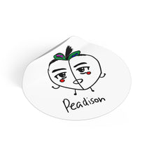 Load image into Gallery viewer, Peadison - Round Vinyl Stickers
