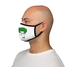 Load image into Gallery viewer, Peadison and Brocolake - Fitted Polyester Face Mask